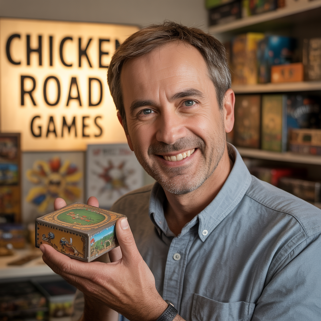 Portrait of the game designer